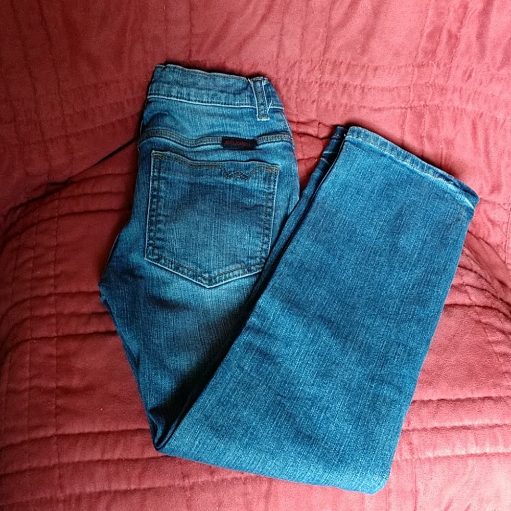 Wrangler blue jeans